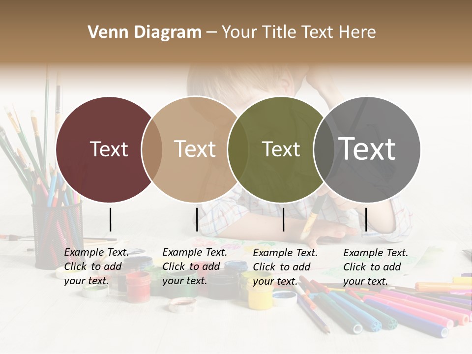 Leisure Create Preschooler PowerPoint Template