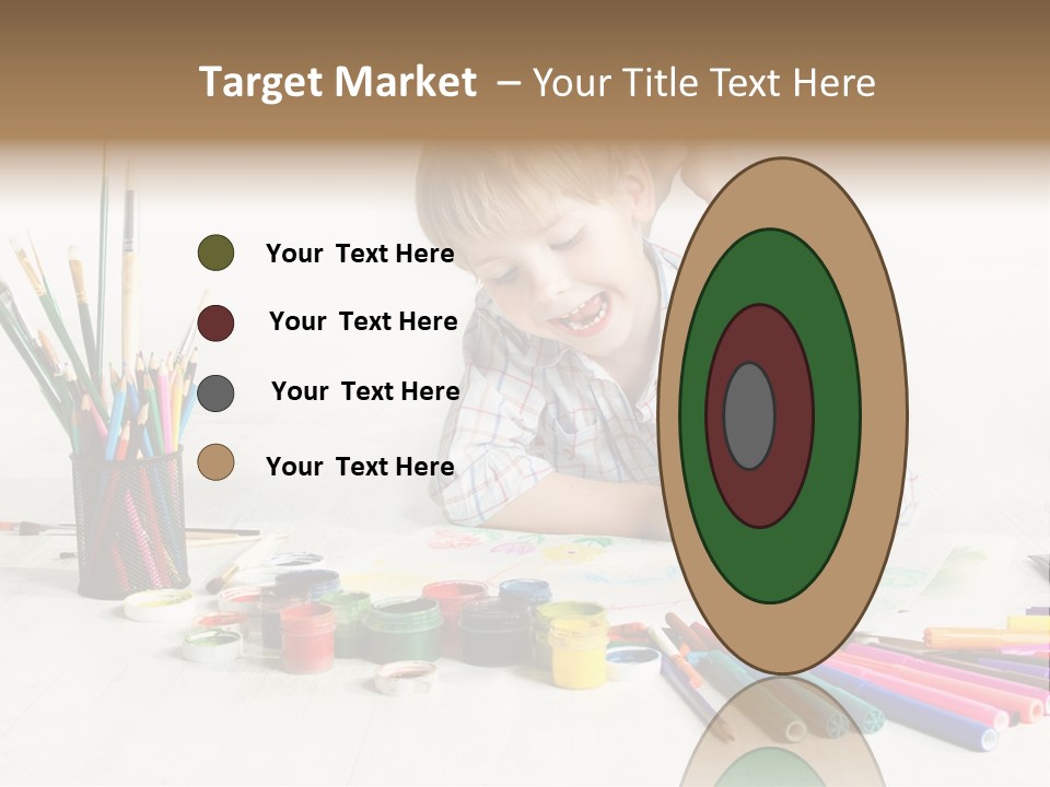 Leisure Create Preschooler PowerPoint Template