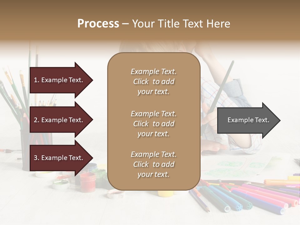 Leisure Create Preschooler PowerPoint Template