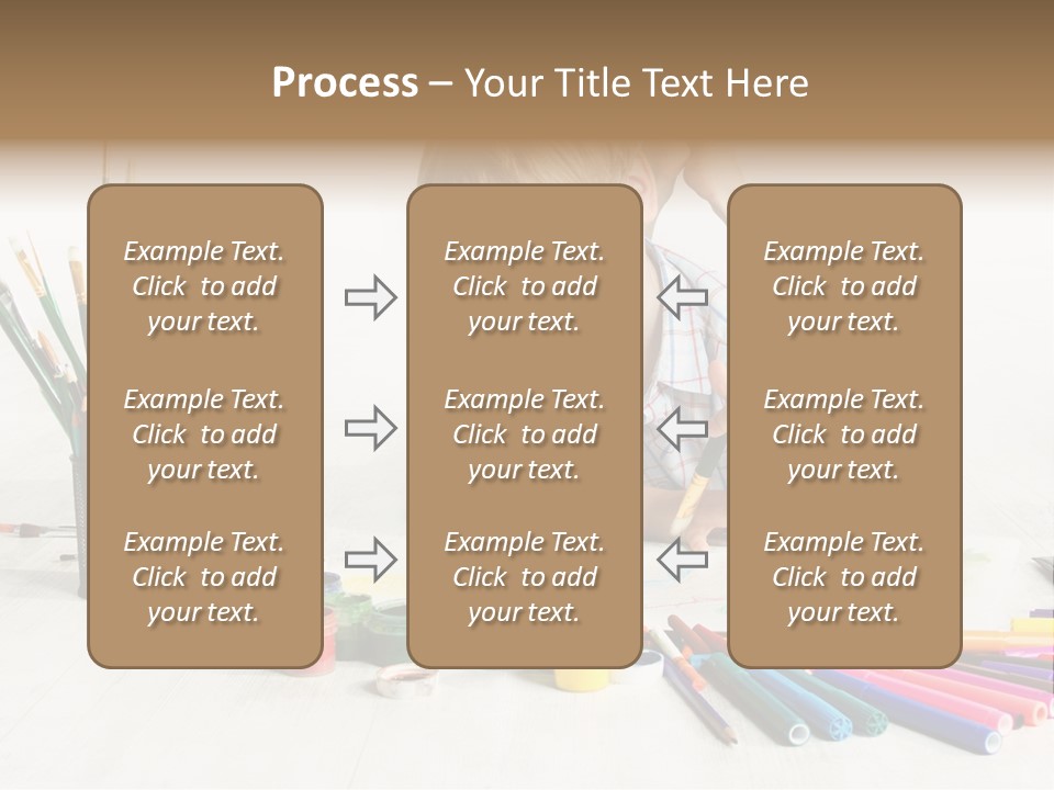 Leisure Create Preschooler PowerPoint Template