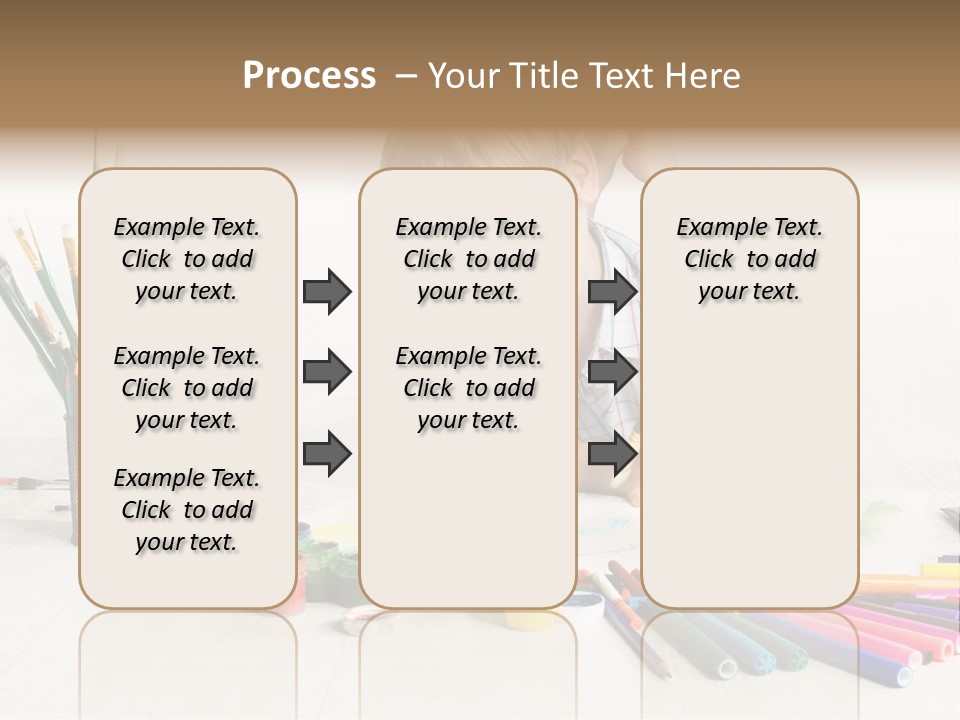 Leisure Create Preschooler PowerPoint Template