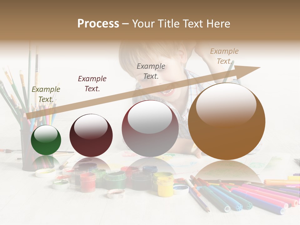 Leisure Create Preschooler PowerPoint Template