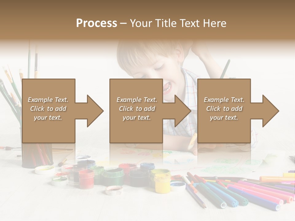Leisure Create Preschooler PowerPoint Template