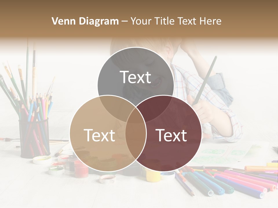 Leisure Create Preschooler PowerPoint Template