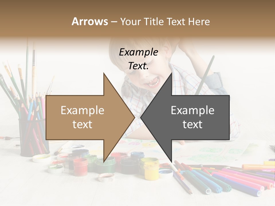 Leisure Create Preschooler PowerPoint Template