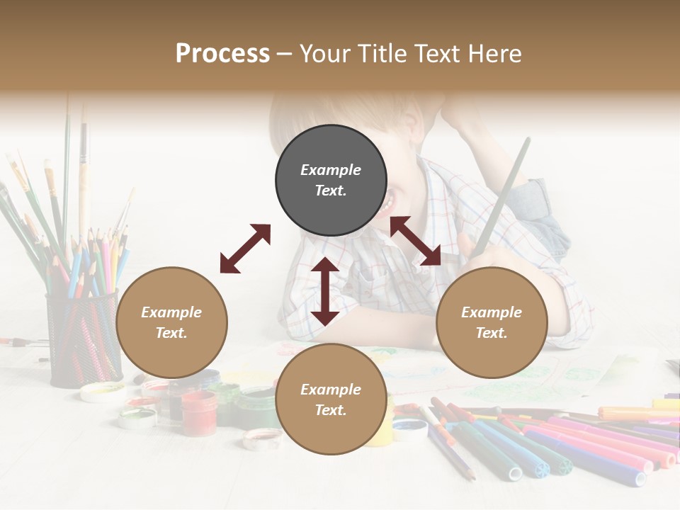 Leisure Create Preschooler PowerPoint Template