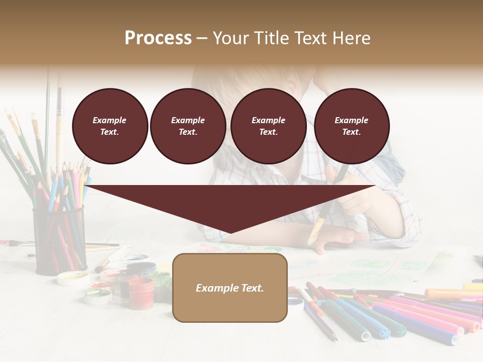 Leisure Create Preschooler PowerPoint Template