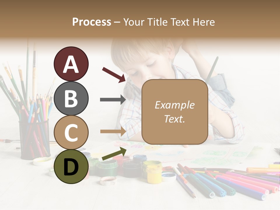 Leisure Create Preschooler PowerPoint Template