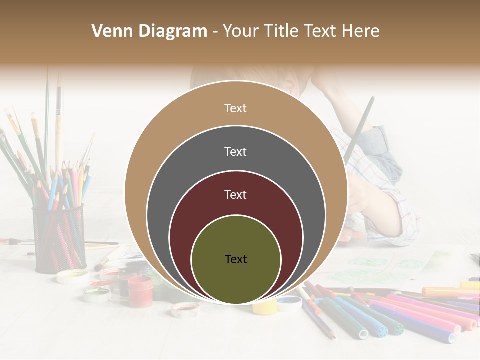 Leisure Create Preschooler PowerPoint Template
