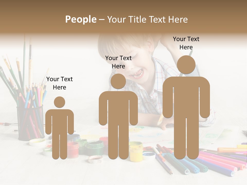 Leisure Create Preschooler PowerPoint Template