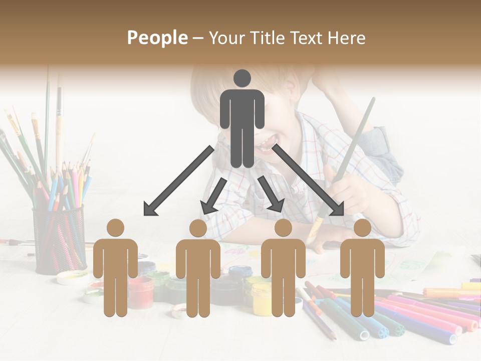 Leisure Create Preschooler PowerPoint Template