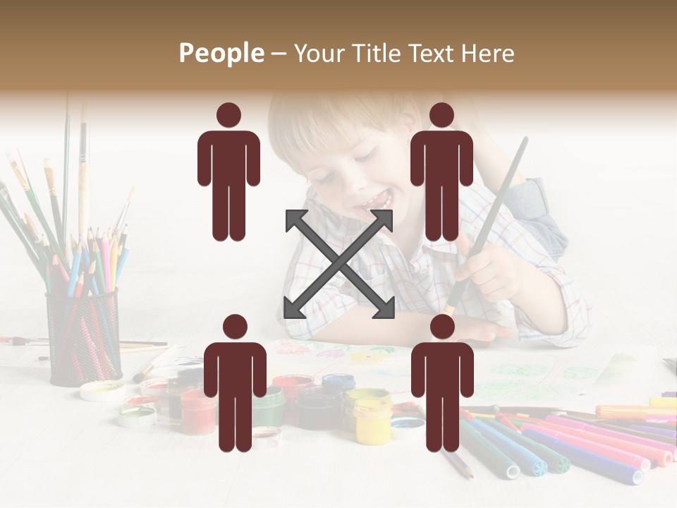 Leisure Create Preschooler PowerPoint Template