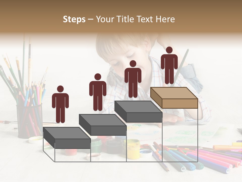 Leisure Create Preschooler PowerPoint Template