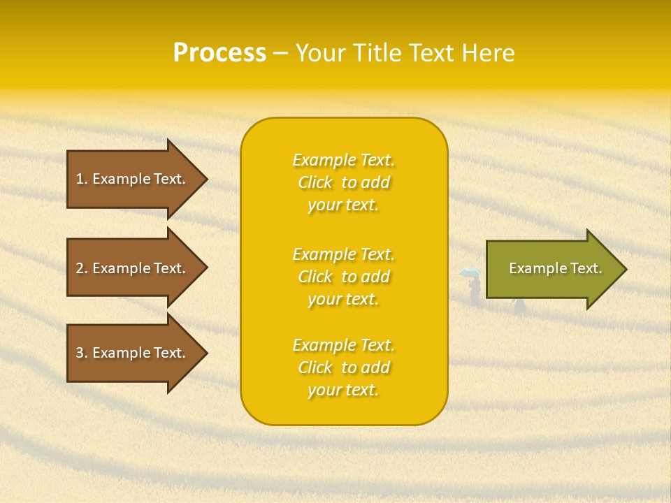 Plantation Asia Lao PowerPoint Template