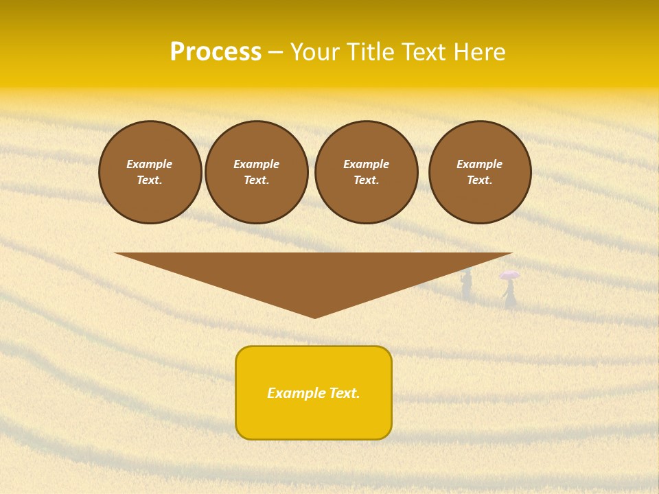 Plantation Asia Lao PowerPoint Template