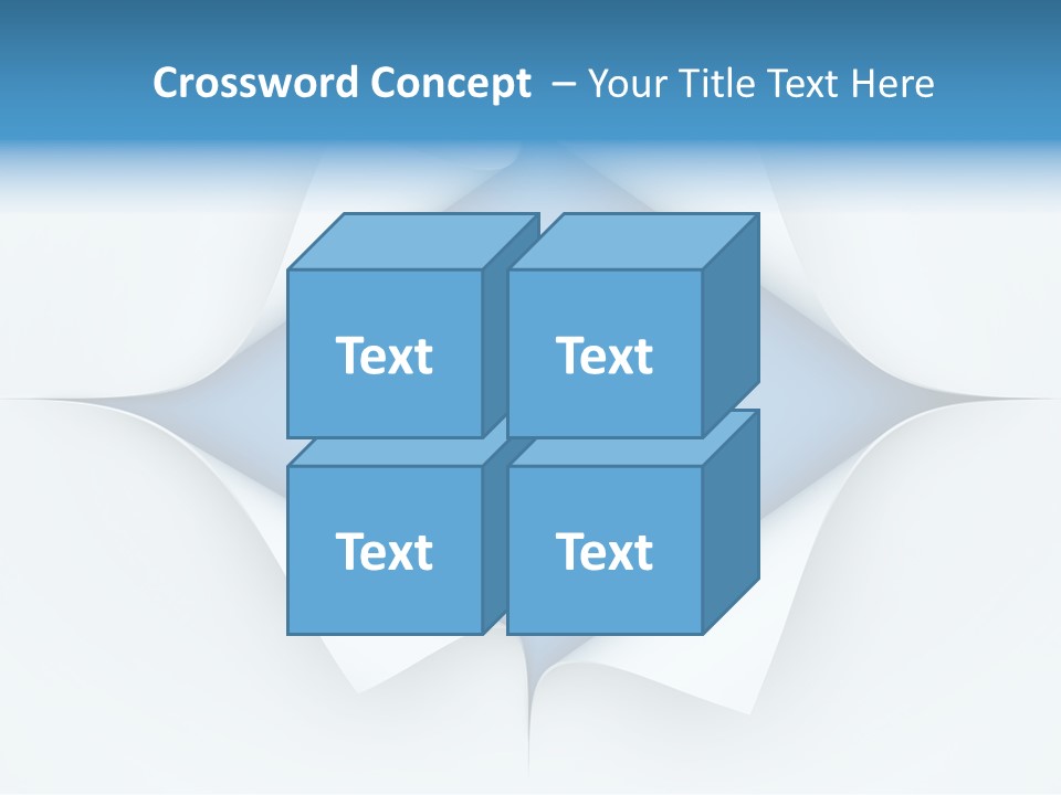 Sheet Turn Empty PowerPoint Template
