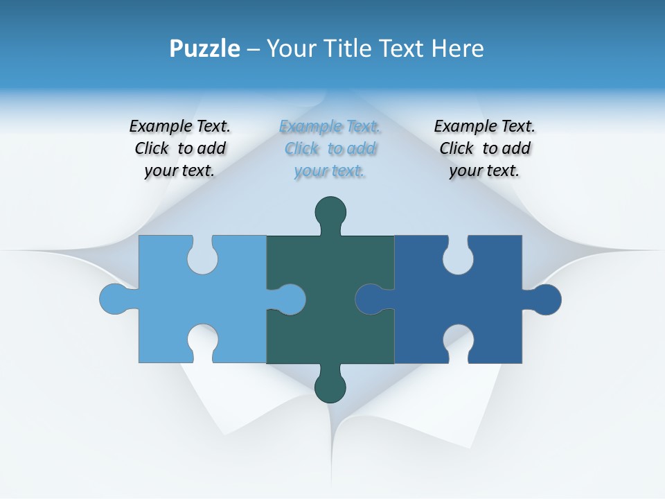 Sheet Turn Empty PowerPoint Template