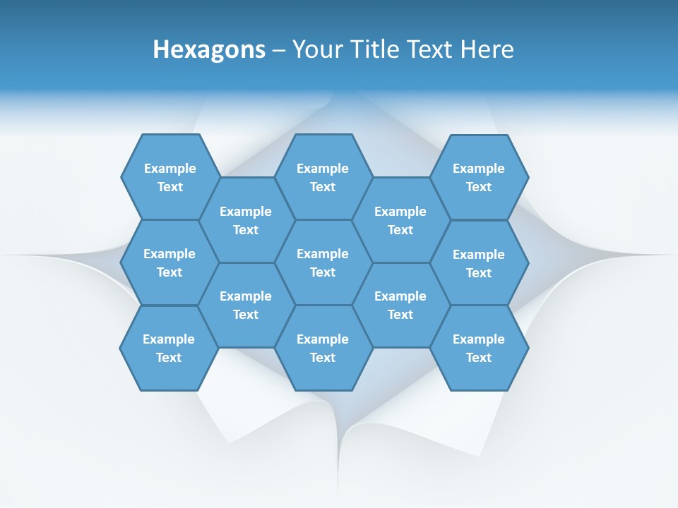 Sheet Turn Empty PowerPoint Template