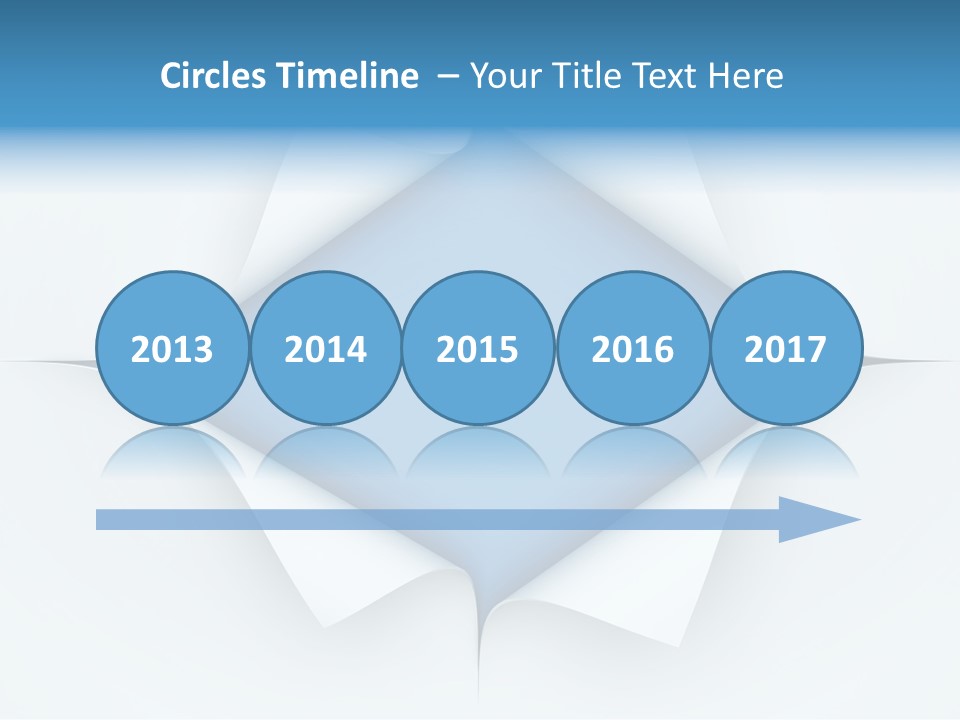 Sheet Turn Empty PowerPoint Template