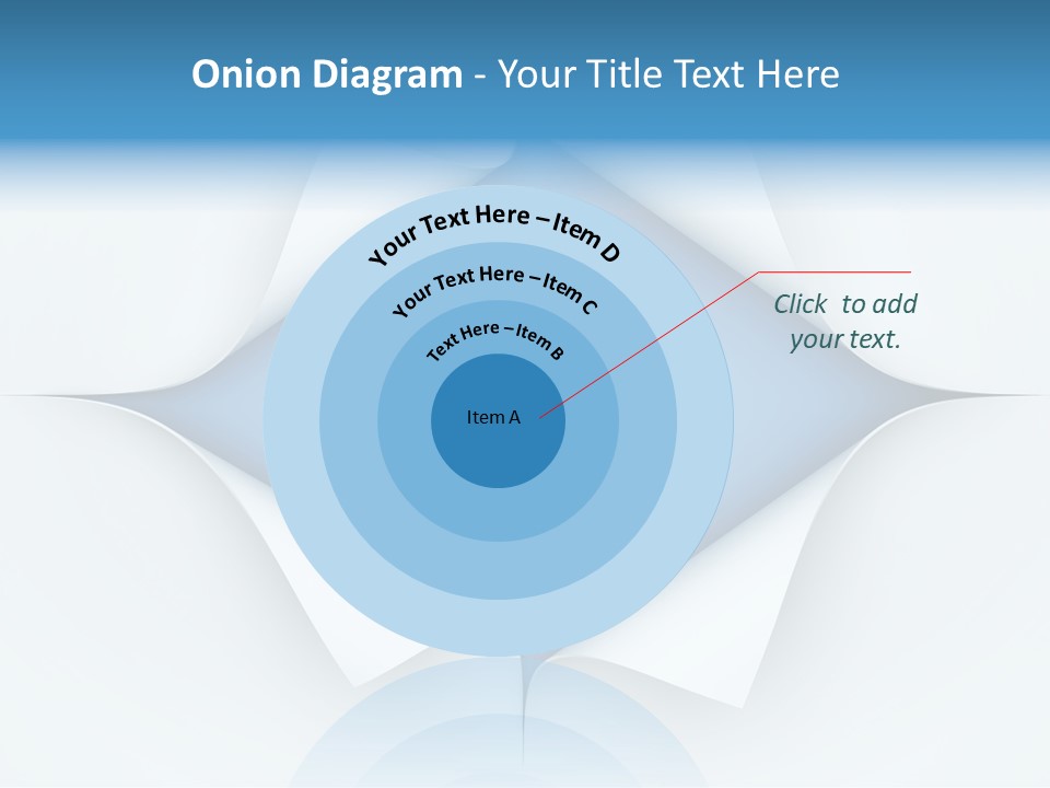 Sheet Turn Empty PowerPoint Template