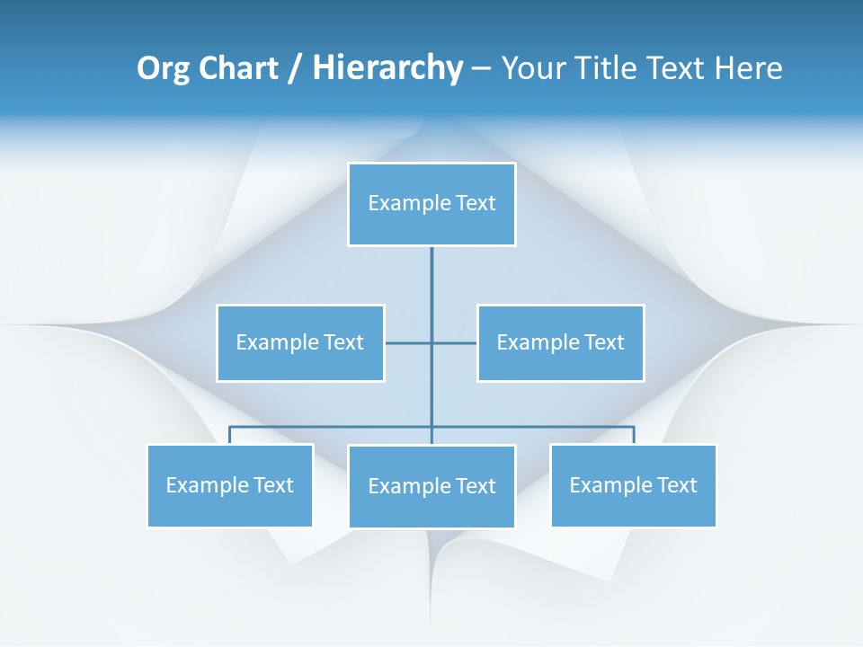Sheet Turn Empty PowerPoint Template