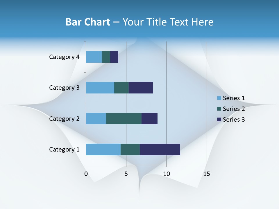 Sheet Turn Empty PowerPoint Template