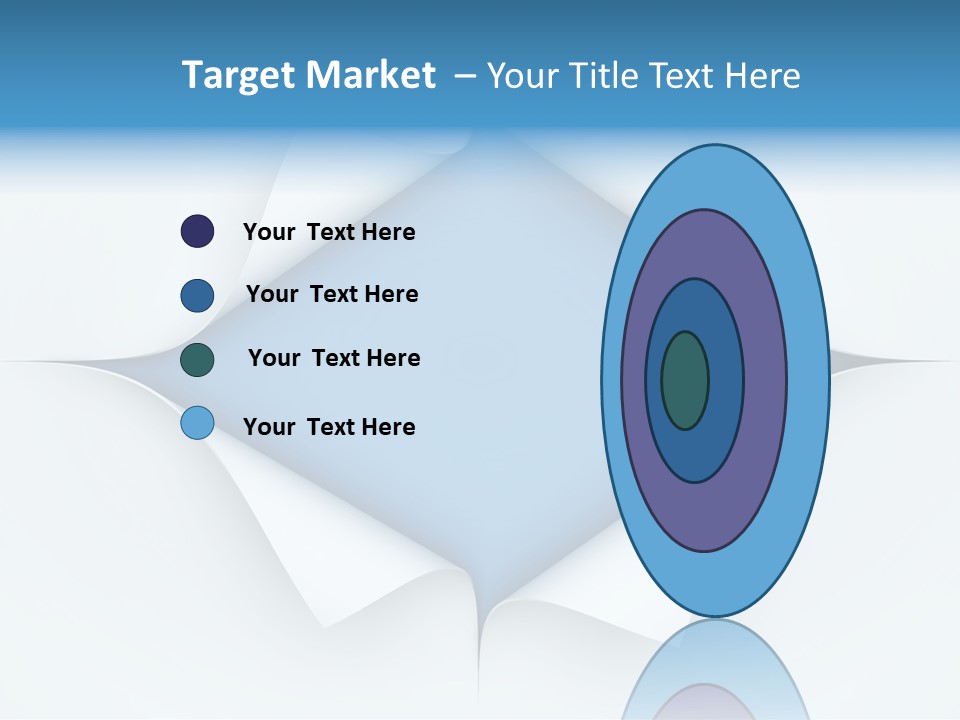 Sheet Turn Empty PowerPoint Template