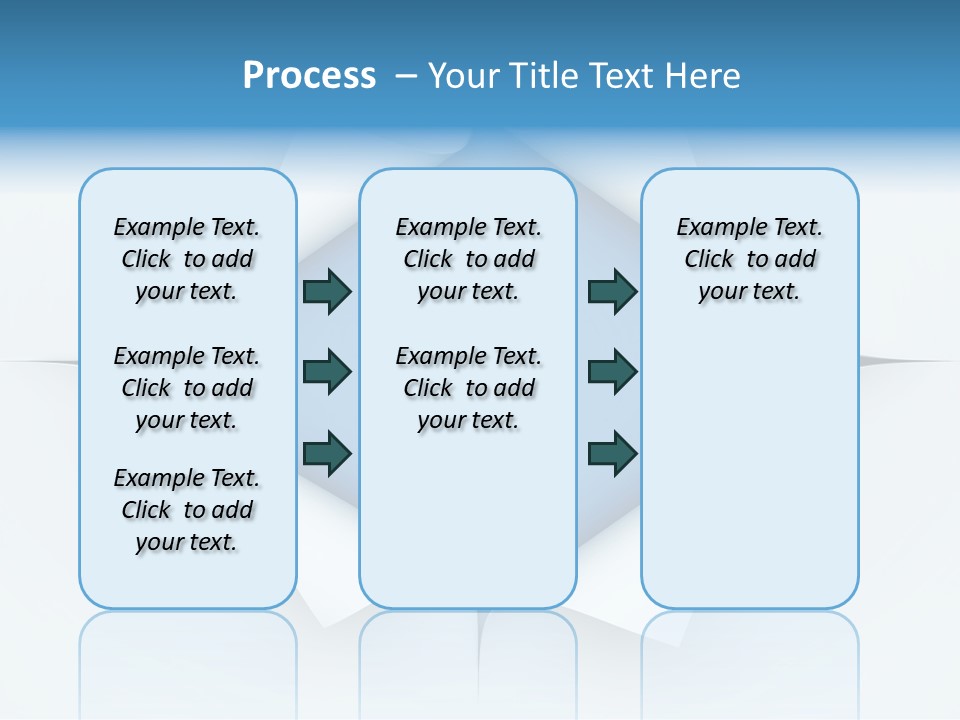 Sheet Turn Empty PowerPoint Template