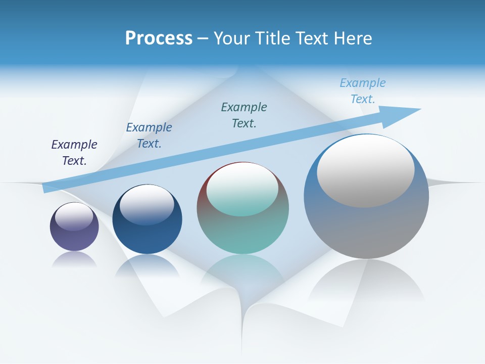 Sheet Turn Empty PowerPoint Template