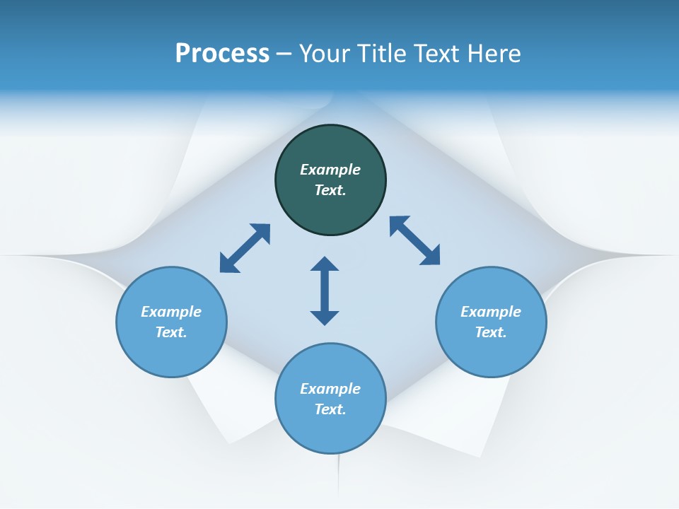 Sheet Turn Empty PowerPoint Template