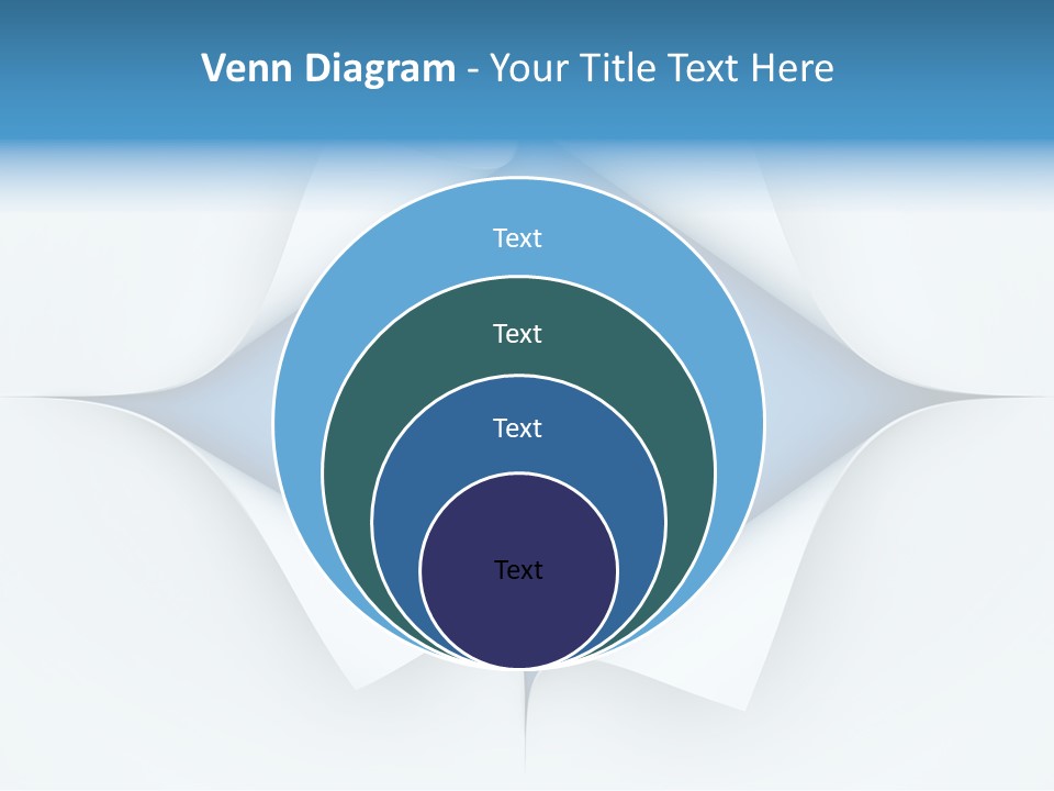 Sheet Turn Empty PowerPoint Template