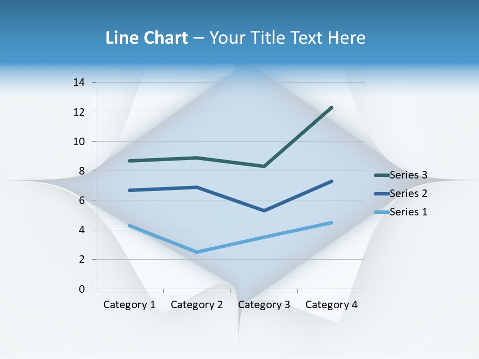 Sheet Turn Empty PowerPoint Template