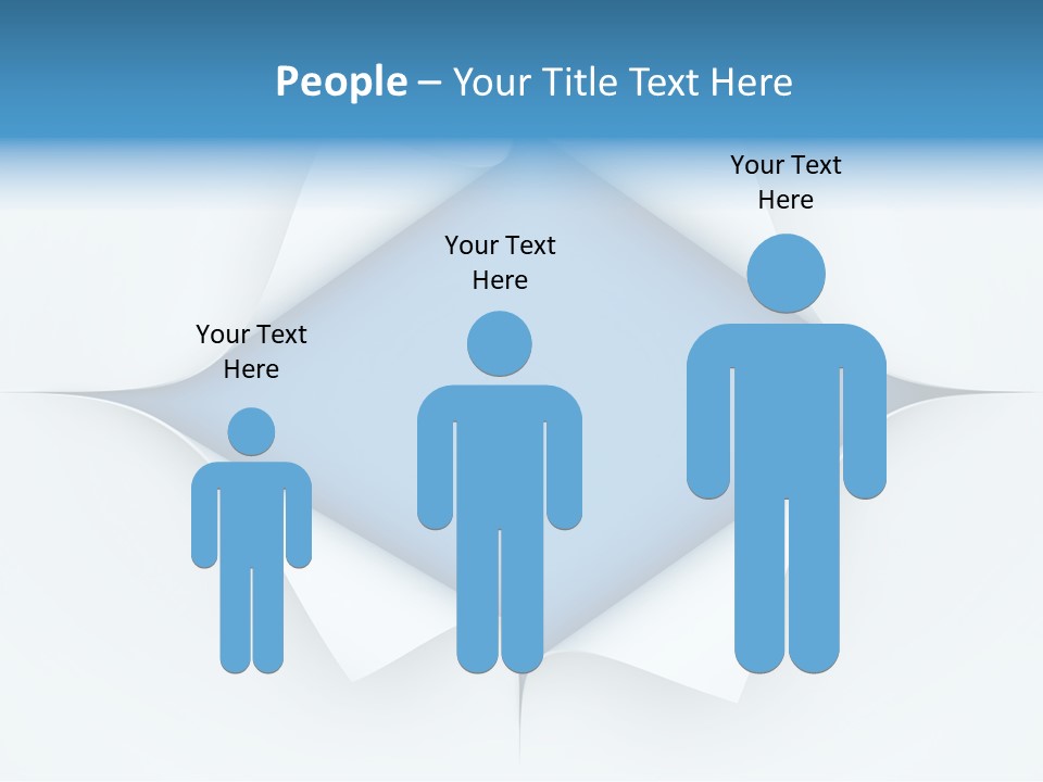 Sheet Turn Empty PowerPoint Template
