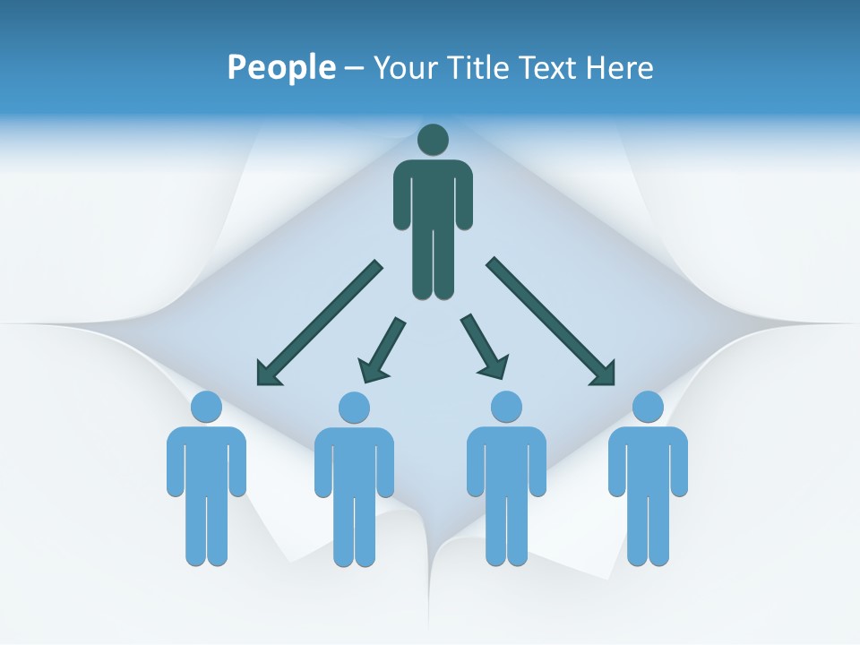 Sheet Turn Empty PowerPoint Template