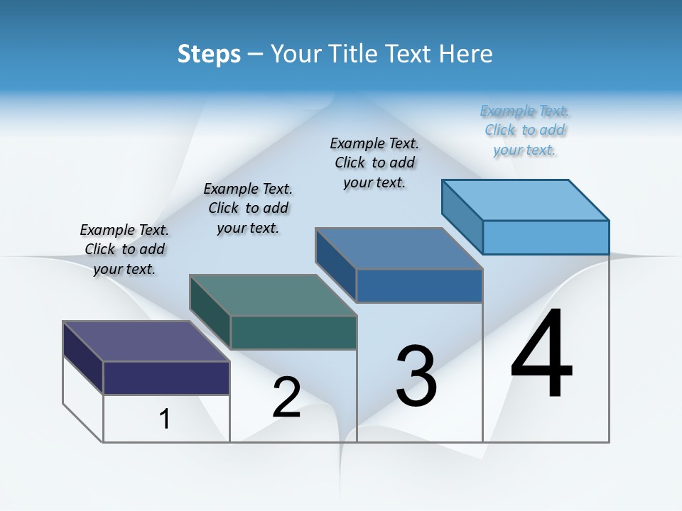 Sheet Turn Empty PowerPoint Template