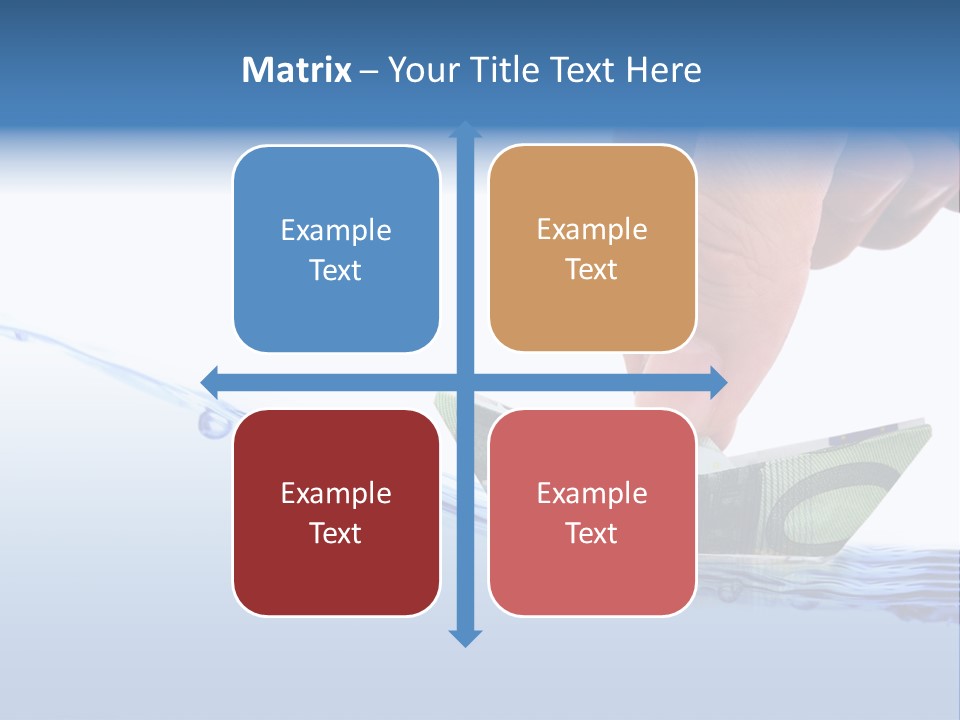Water Guide Abstract PowerPoint Template