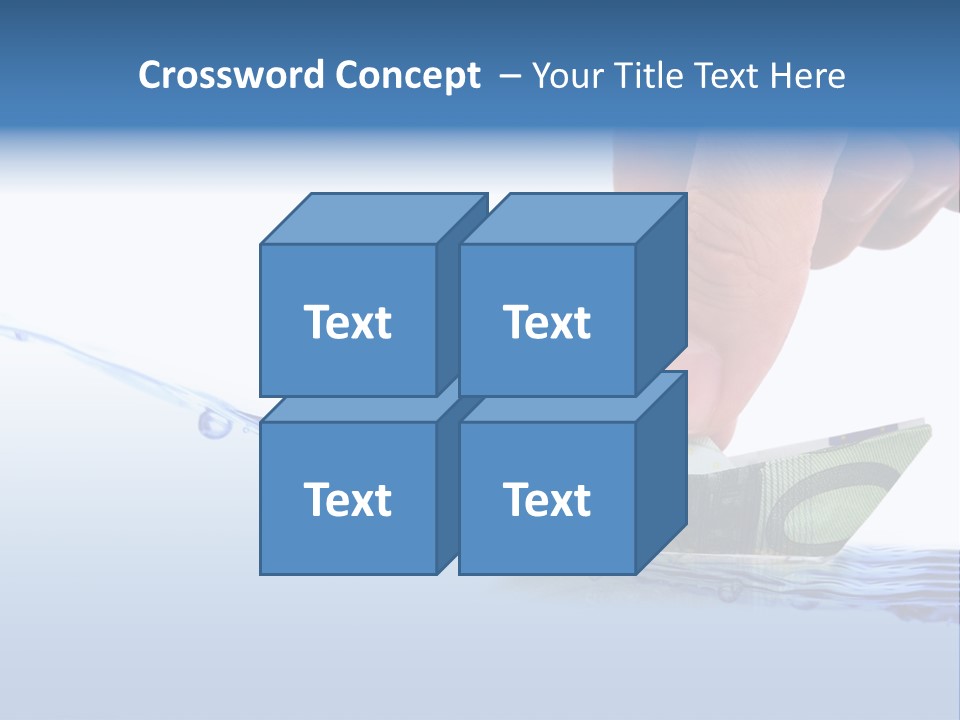 Water Guide Abstract PowerPoint Template