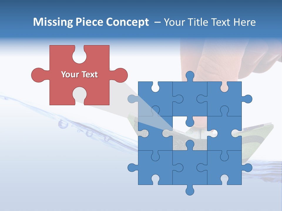 Water Guide Abstract PowerPoint Template