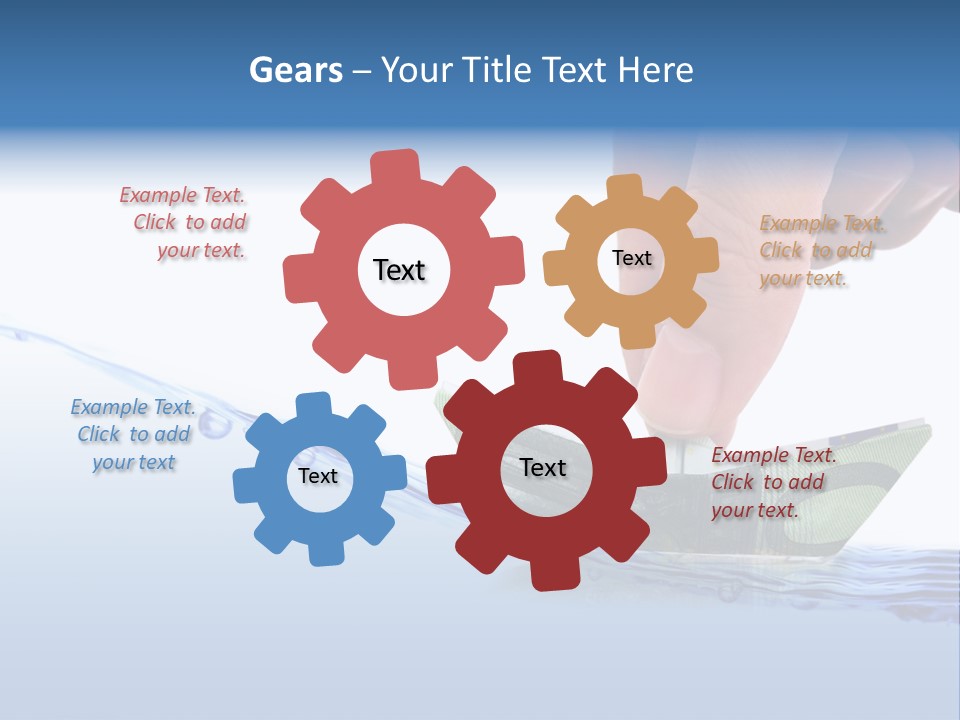 Water Guide Abstract PowerPoint Template