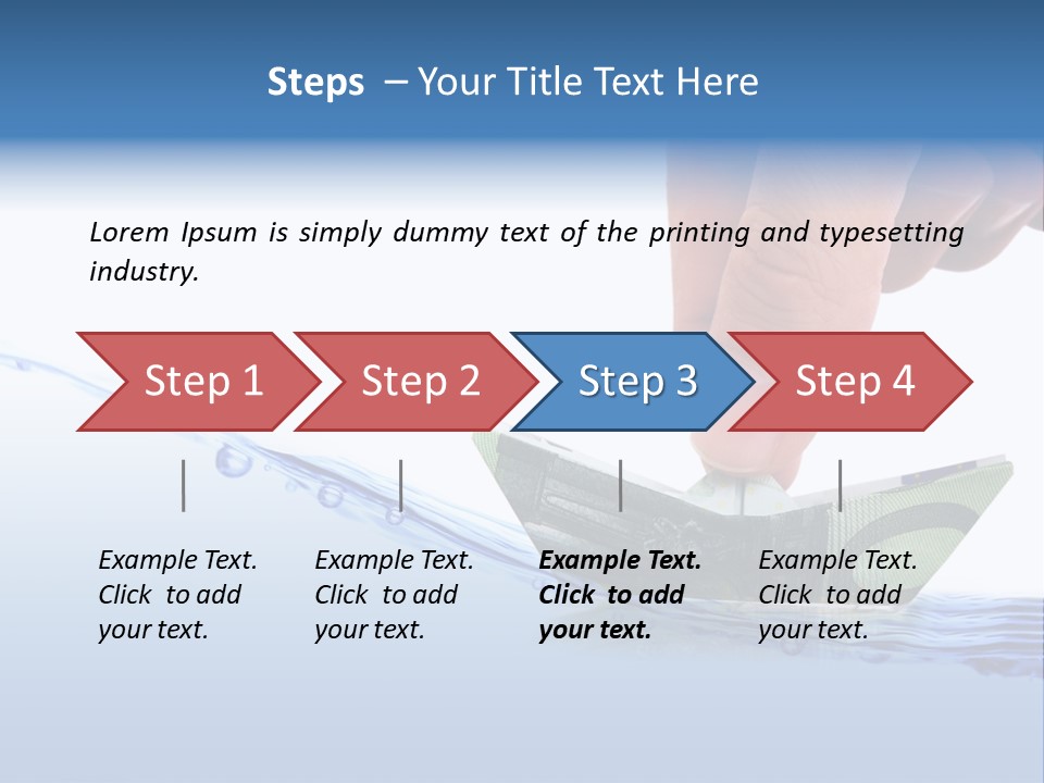 Water Guide Abstract PowerPoint Template