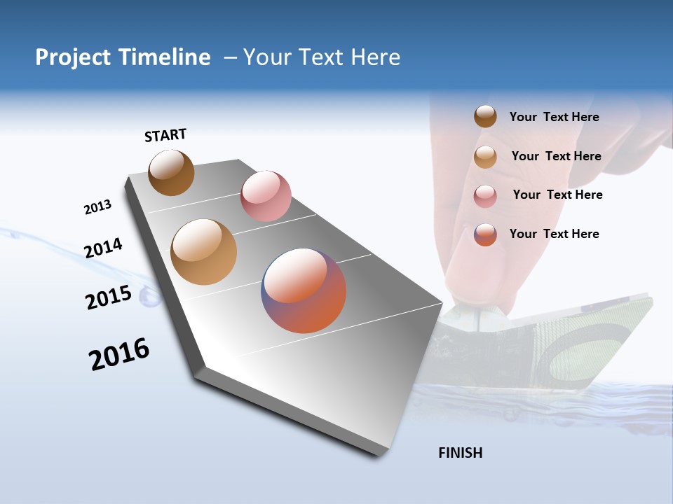 Water Guide Abstract PowerPoint Template