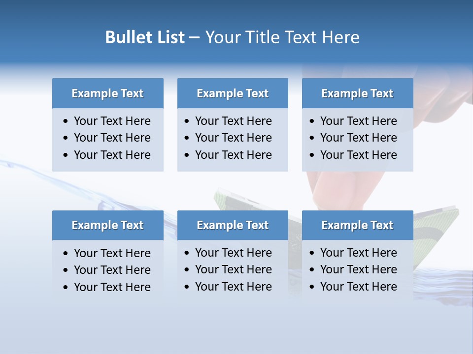 Water Guide Abstract PowerPoint Template