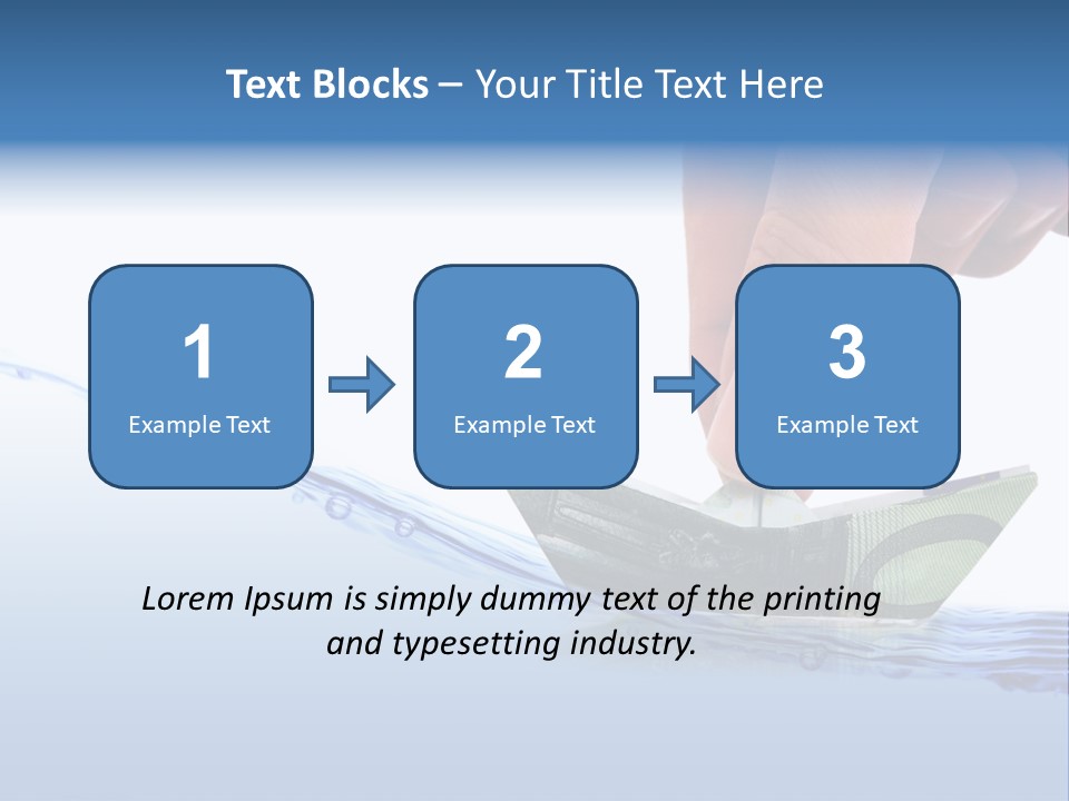 Water Guide Abstract PowerPoint Template
