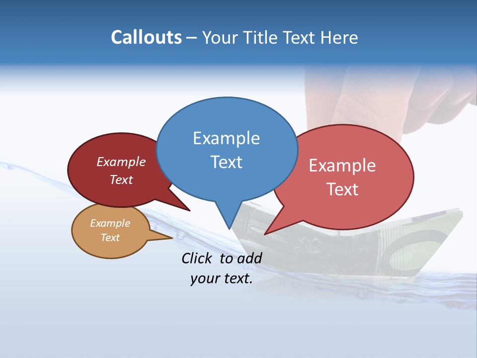 Water Guide Abstract PowerPoint Template
