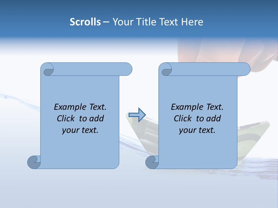 Water Guide Abstract PowerPoint Template