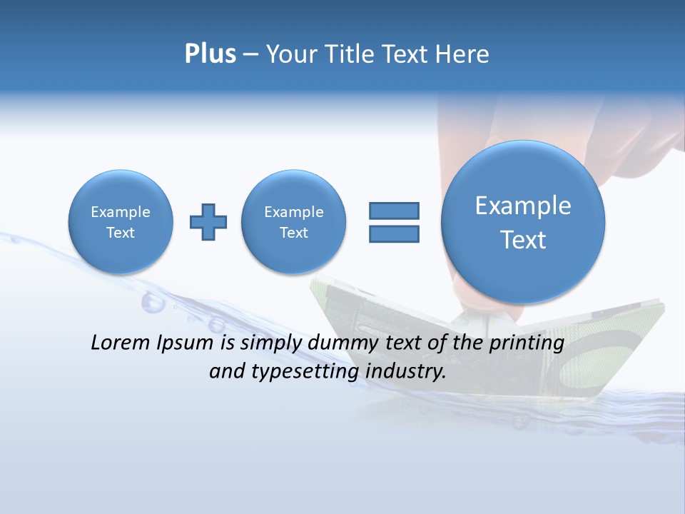 Water Guide Abstract PowerPoint Template