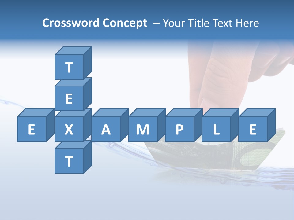 Water Guide Abstract PowerPoint Template