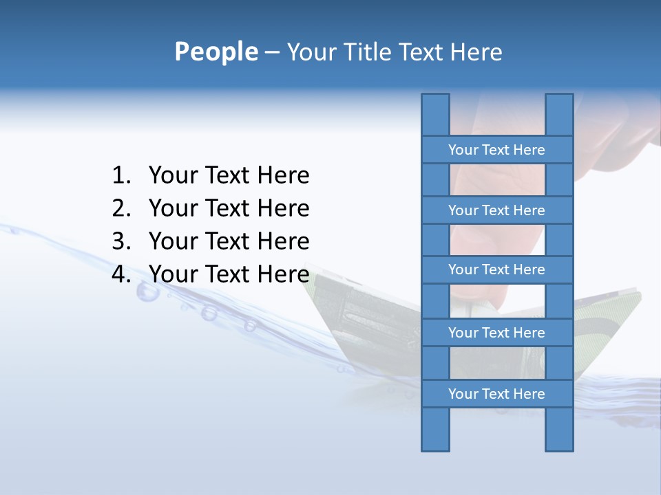 Water Guide Abstract PowerPoint Template
