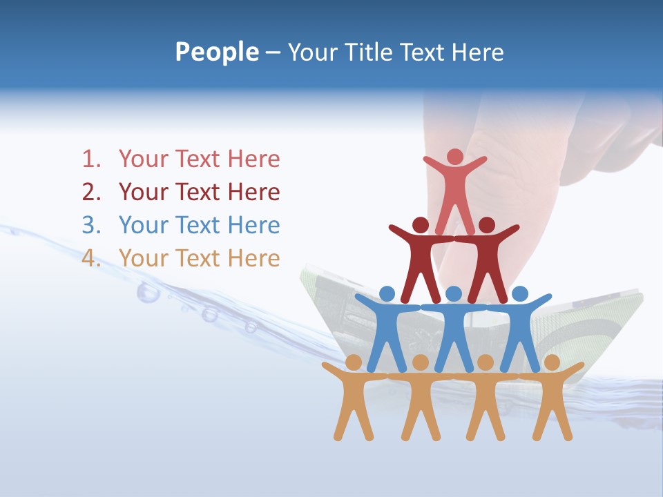 Water Guide Abstract PowerPoint Template