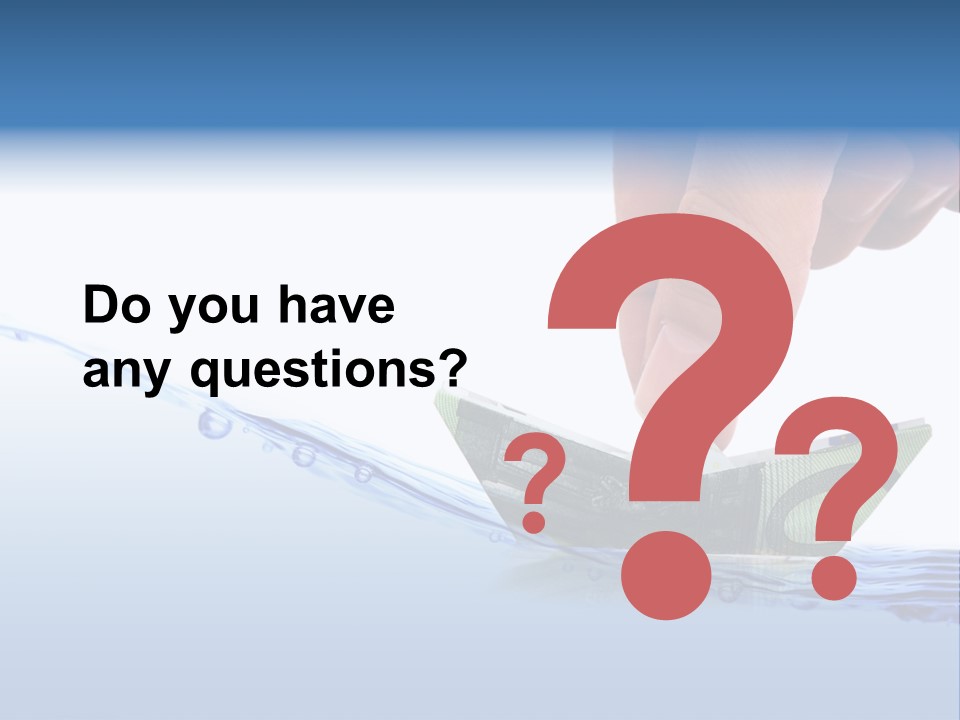 Water Guide Abstract PowerPoint Template